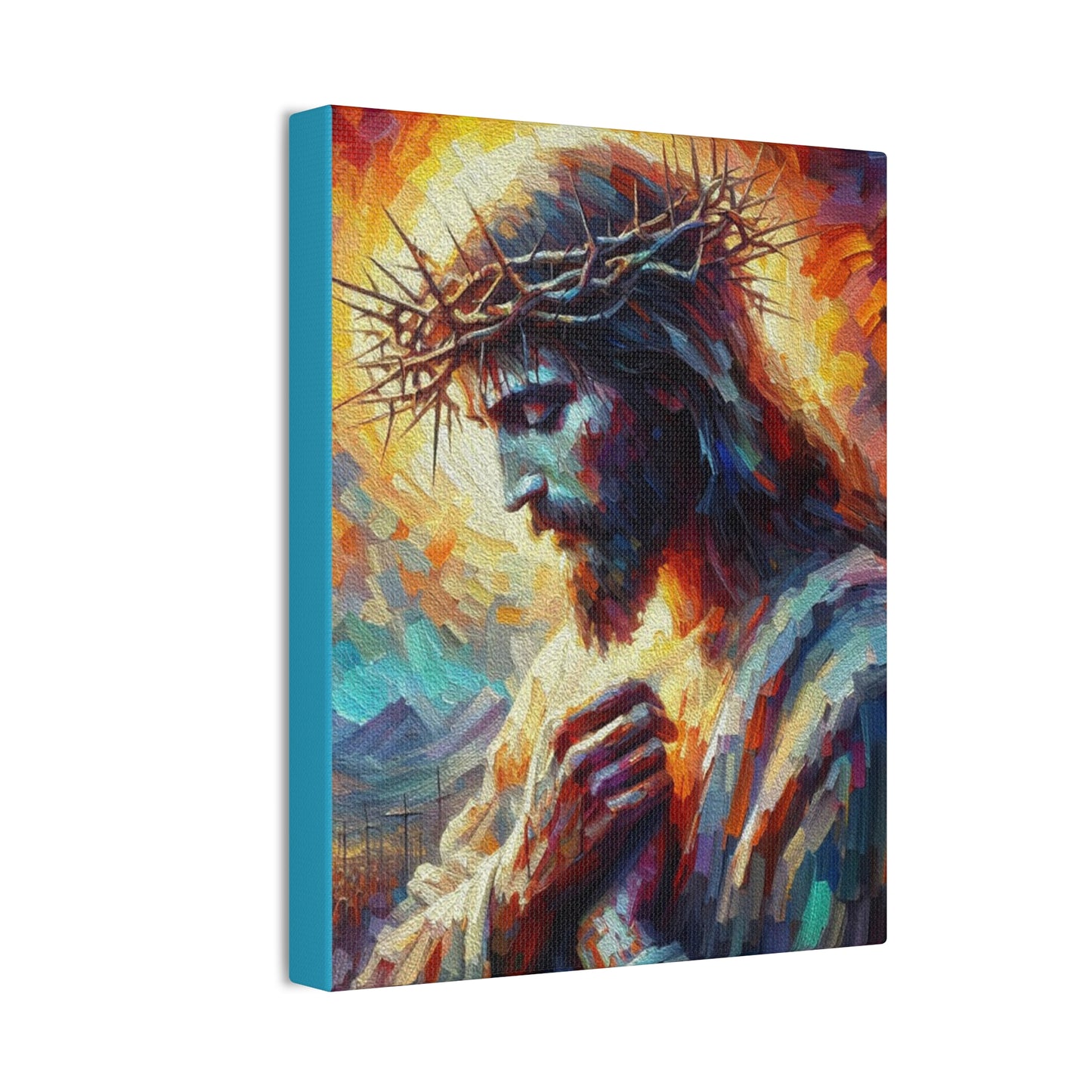 Crown of Thorns - Canvas Stretched, 0.75" - Easter