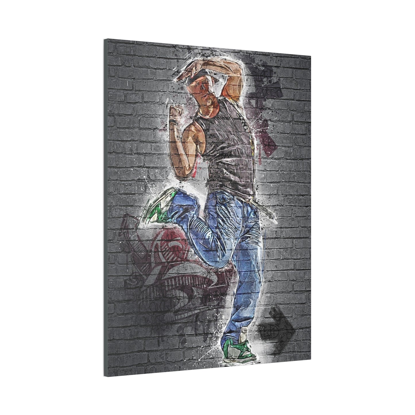 Wall Dancer - Canvas Stretched, 0.75"