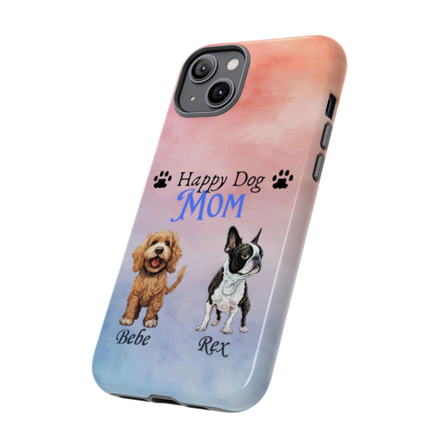 Dog Mom - Personalized - Whimsical Phone Cases - Mother's Day