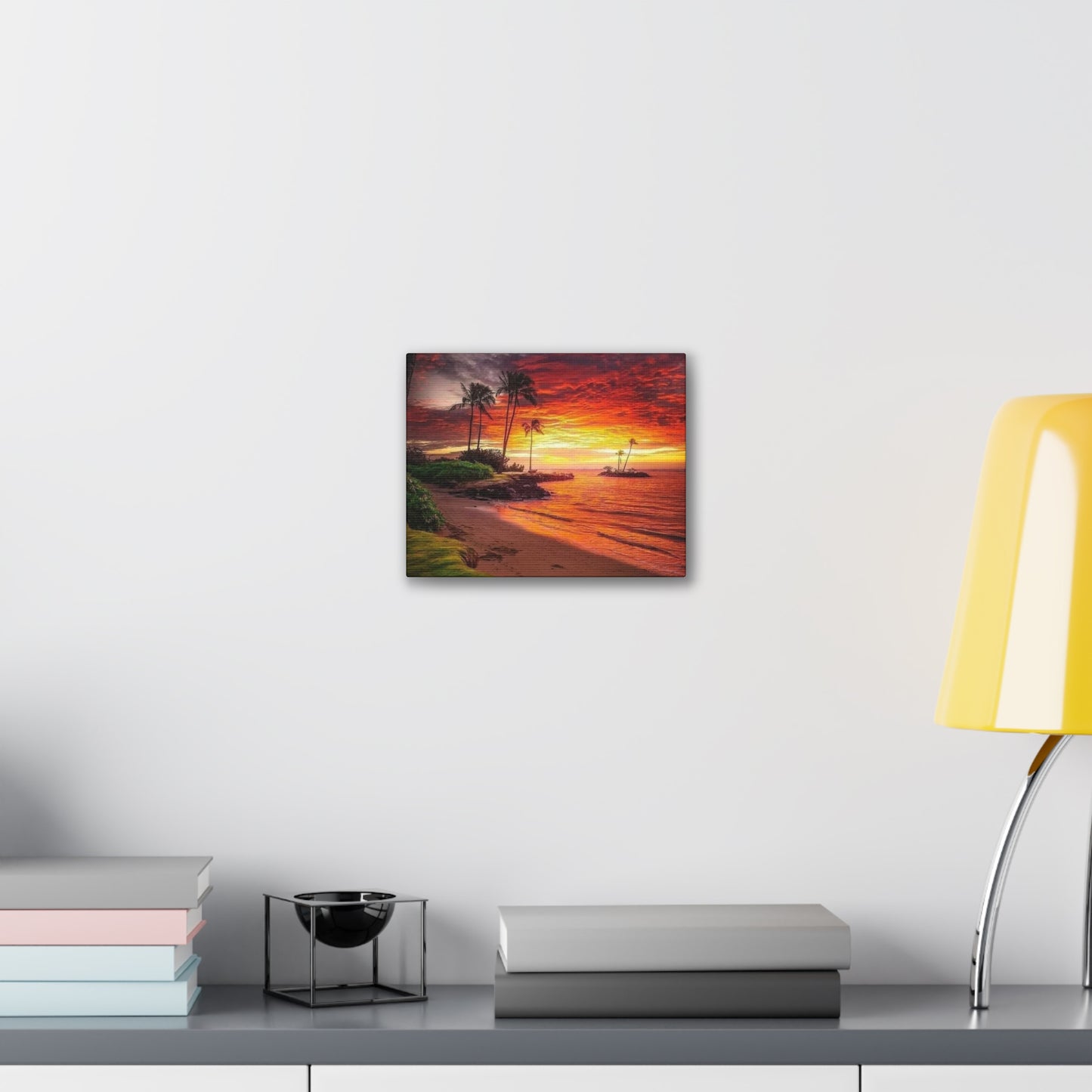 Sunset Island - Canvas Stretched, 0.75"