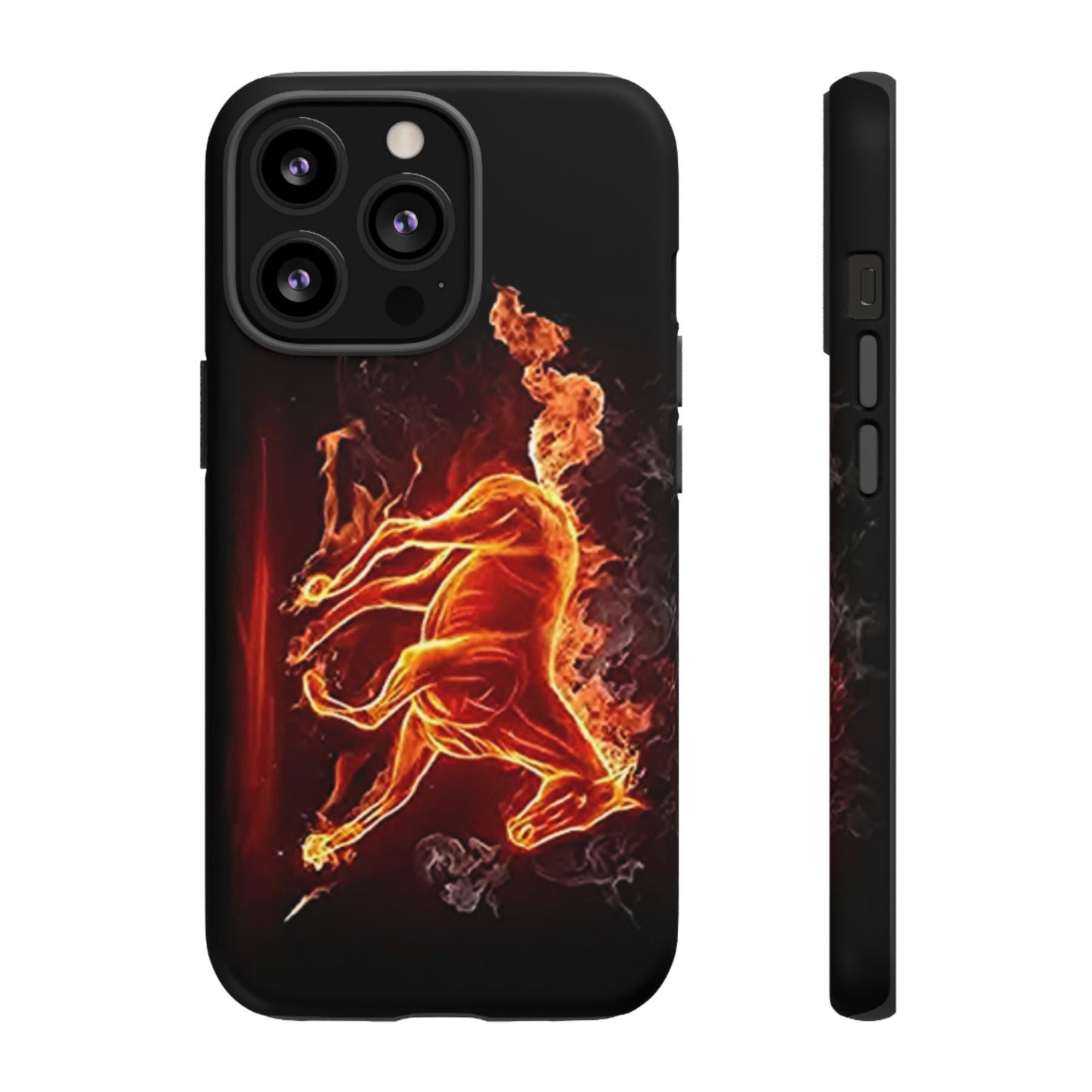 Burning Horse - Whimsical Phone Cases