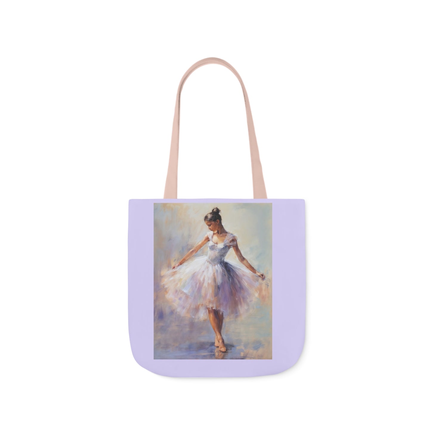 Dancer - Canvas Tote Bag, 5-Color Straps