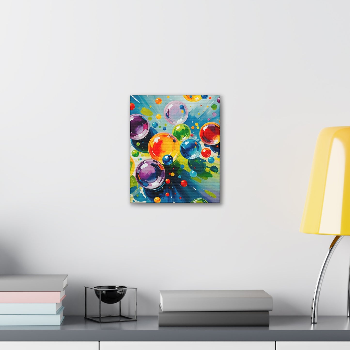 Colored Balls - Canvas Stretched, 0.75"