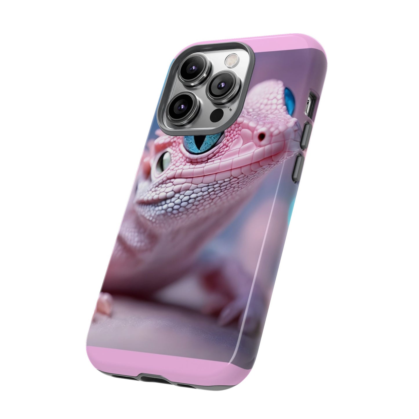 Pink Lizard - Whimsical Phone Cases