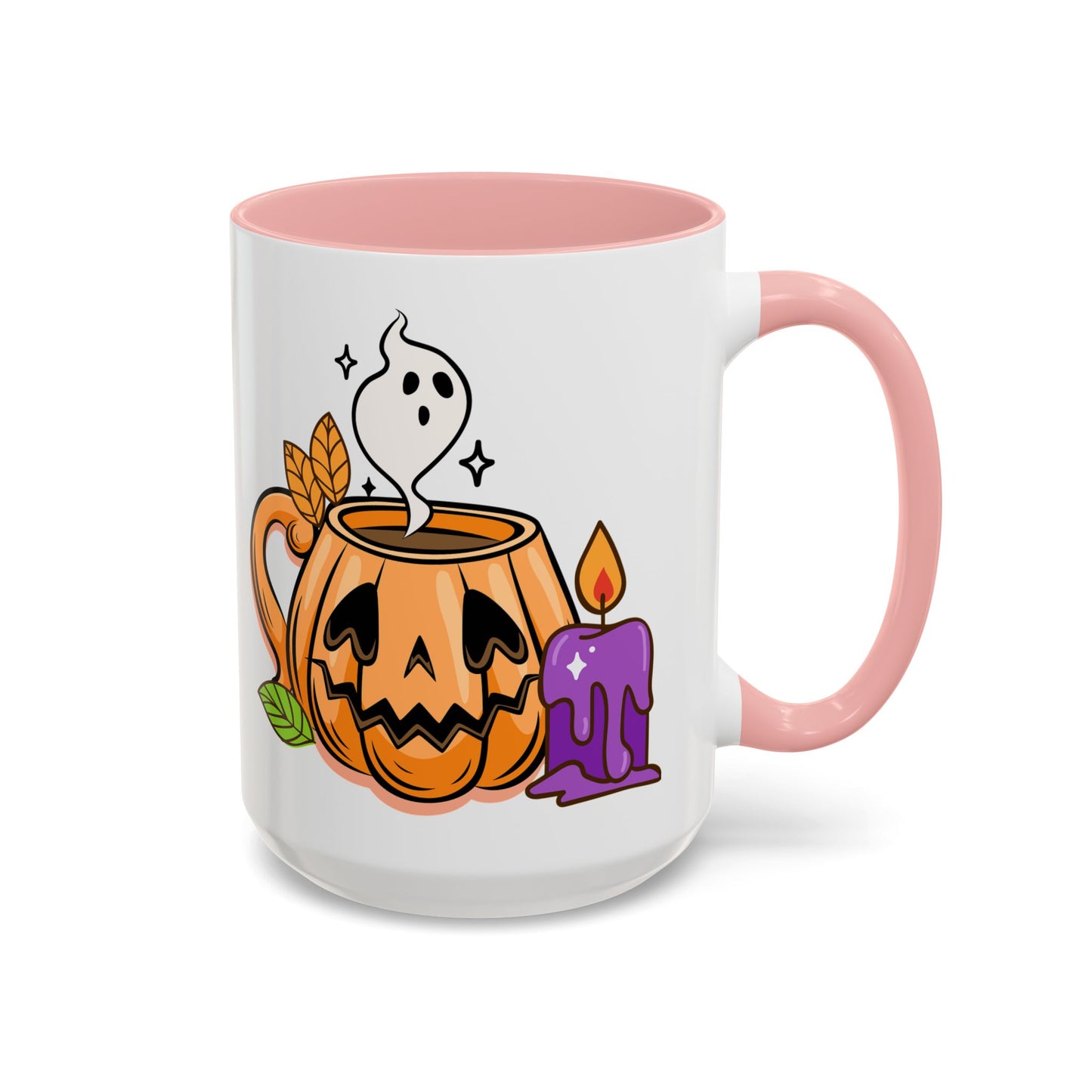 Pumpkin Spice - Accent Coffee Mug (11, 15oz) - Halloween