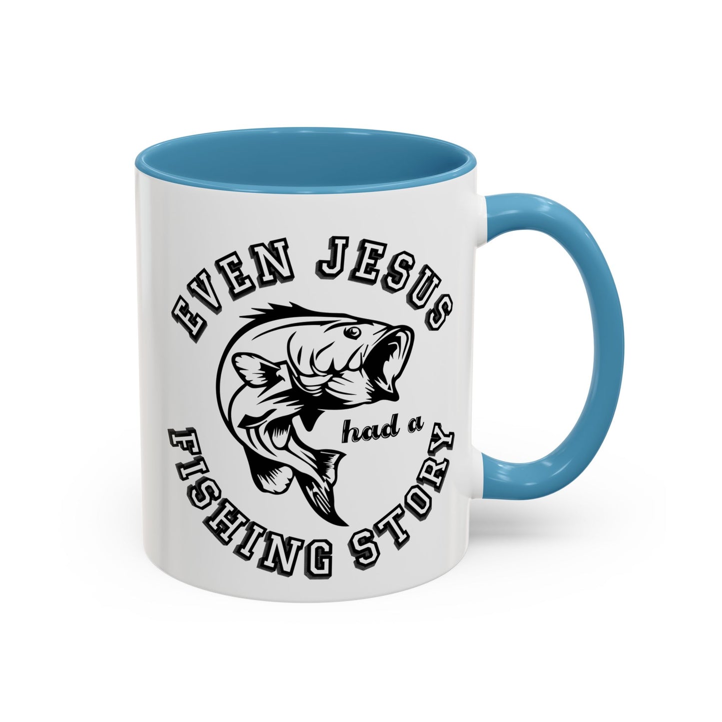 Fishing - Accent Coffee Mug (11, 15oz)