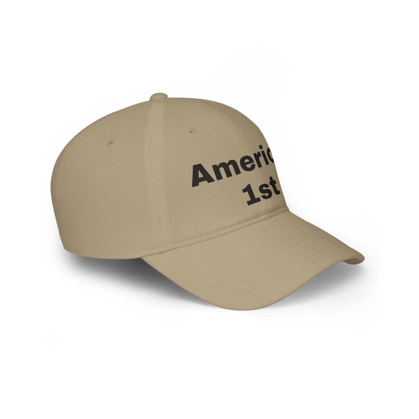 America 1st - Low Profile Baseball Cap - Military - Father's Day - Veteran