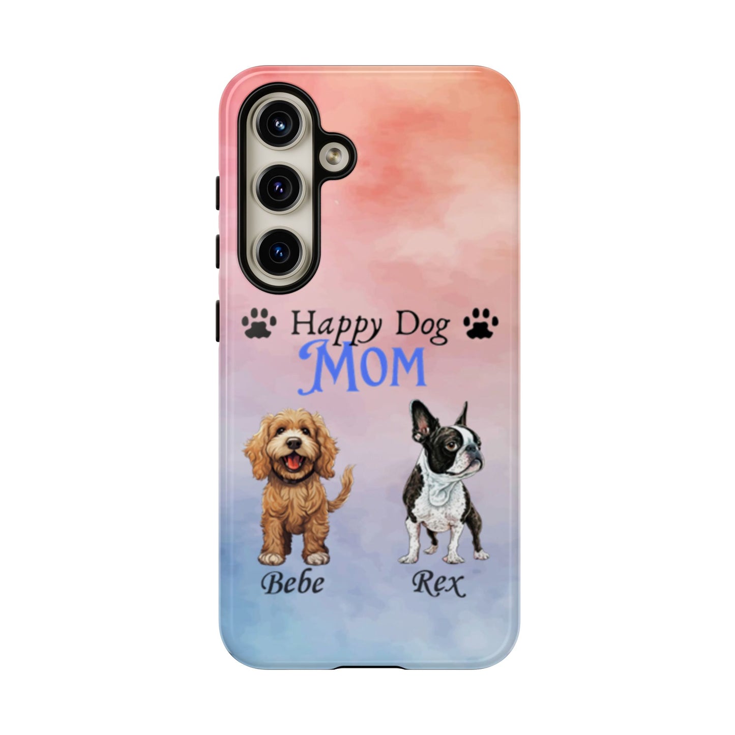 Dog Mom - Personalized - Whimsical Phone Cases - Mother's Day