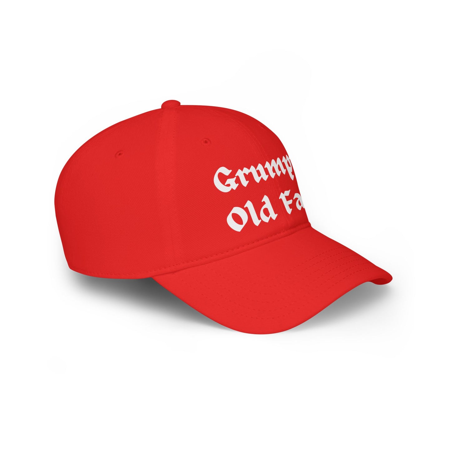 Grumpy Old Fart- Low Profile Ball Cap - Veterans - Father's Day