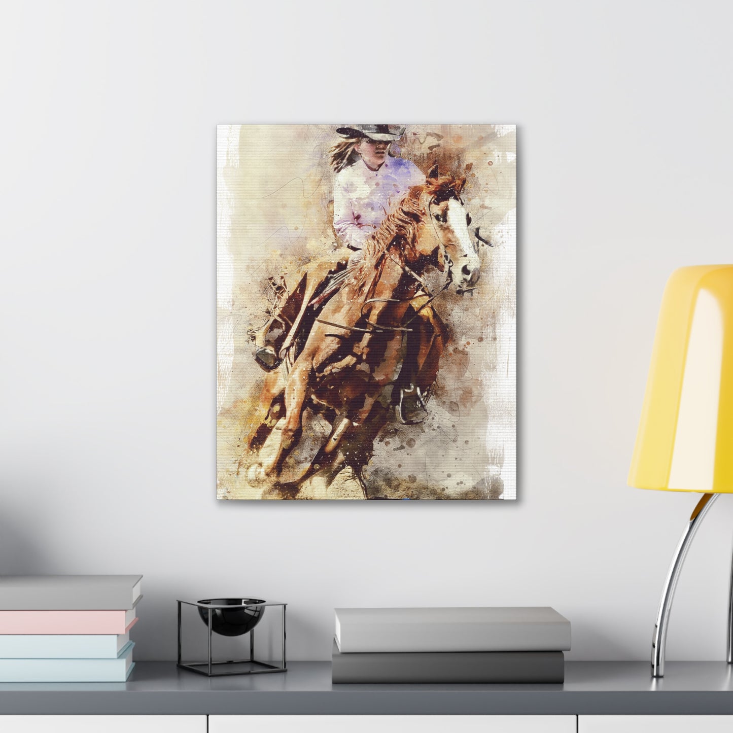 Barrel Racer - Canvas Stretched, 0.75" - Mother's Day