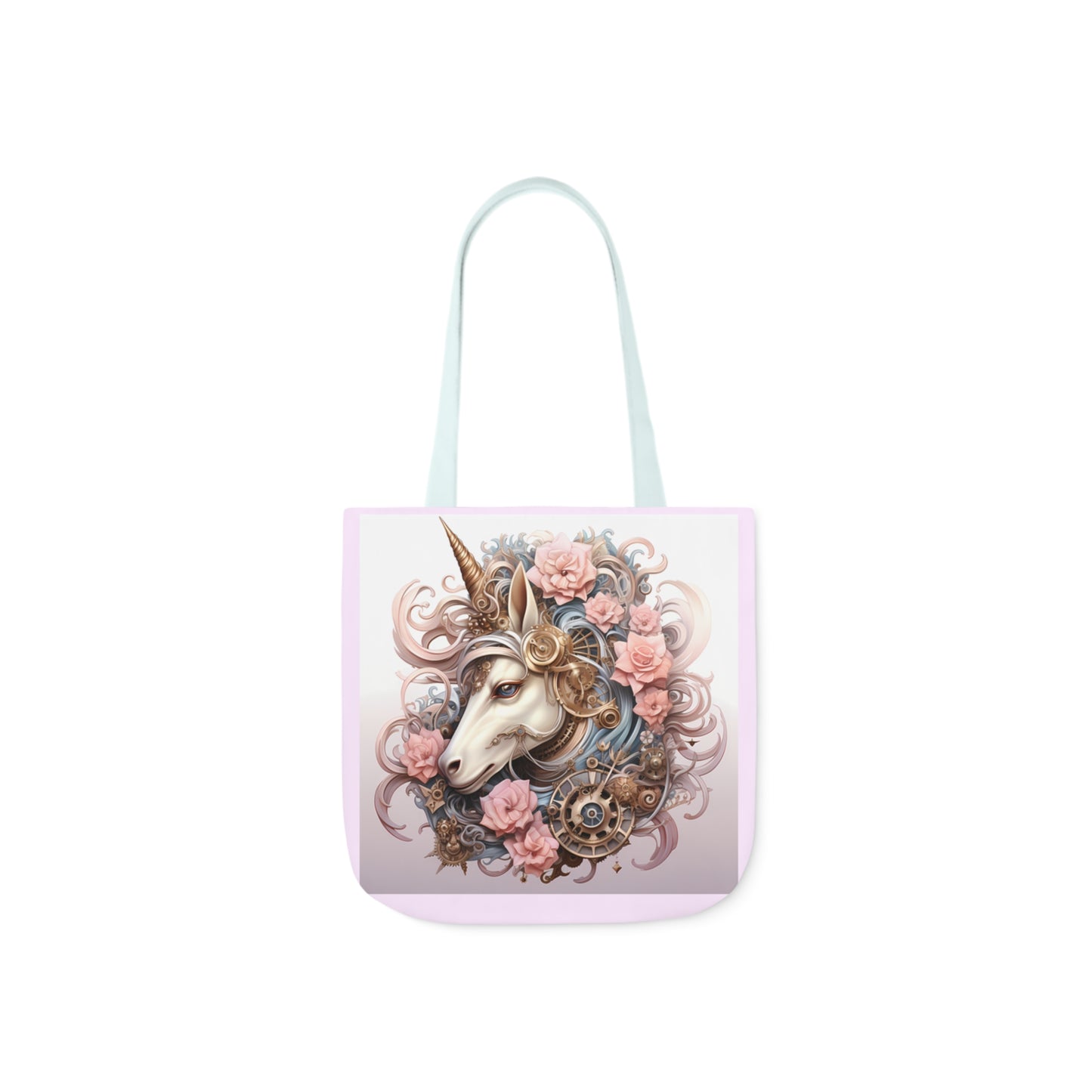 Unicorn - Canvas Tote Bag, 5-Color Straps