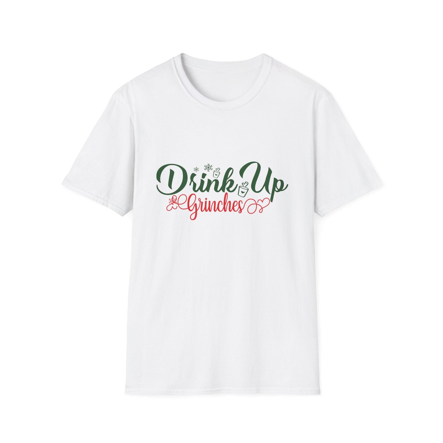 Drink Up -vUnisex Softstyle T-Shirt Christmas