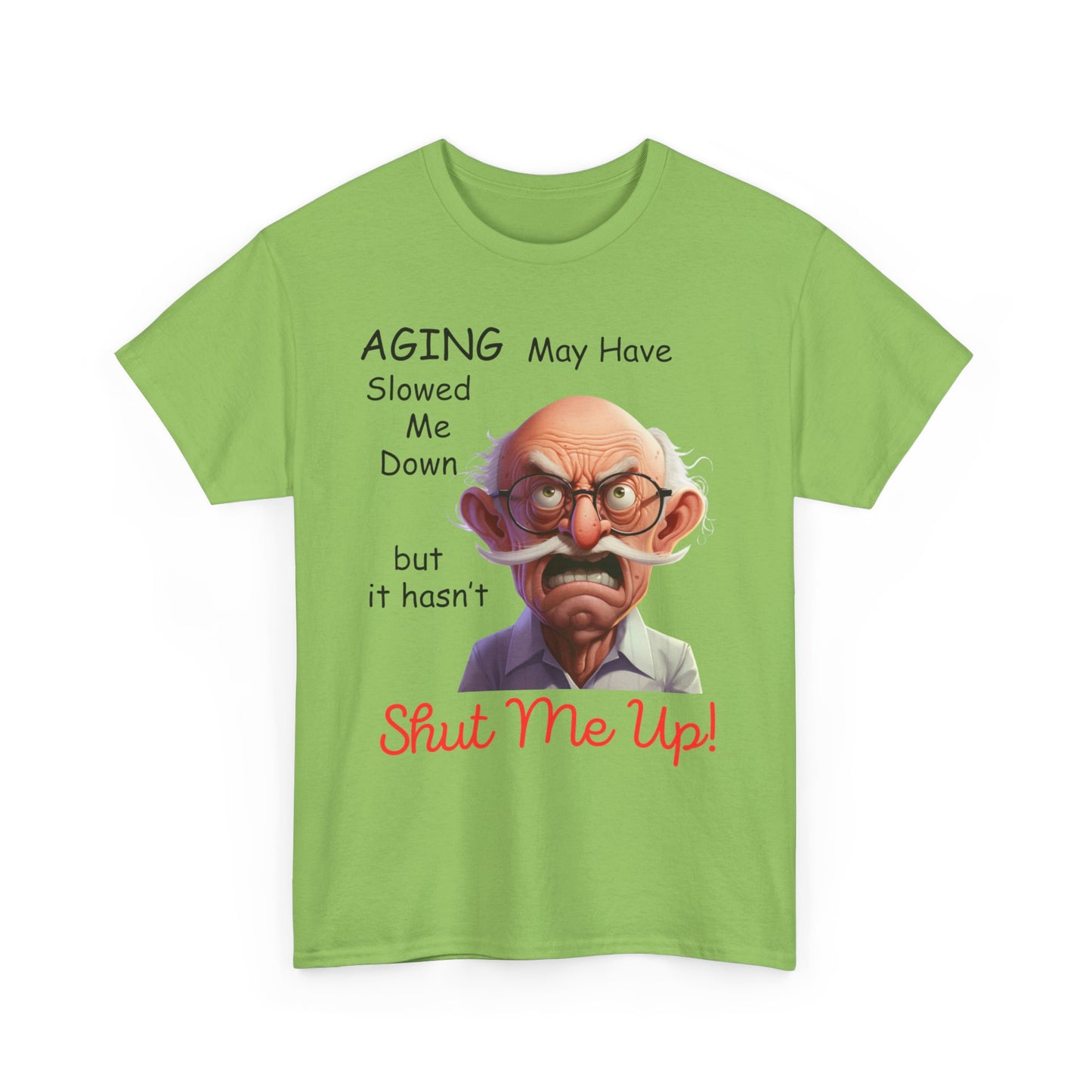 Aging - Unisex Heavy Cotton Tee - T-shirts - Father's Day