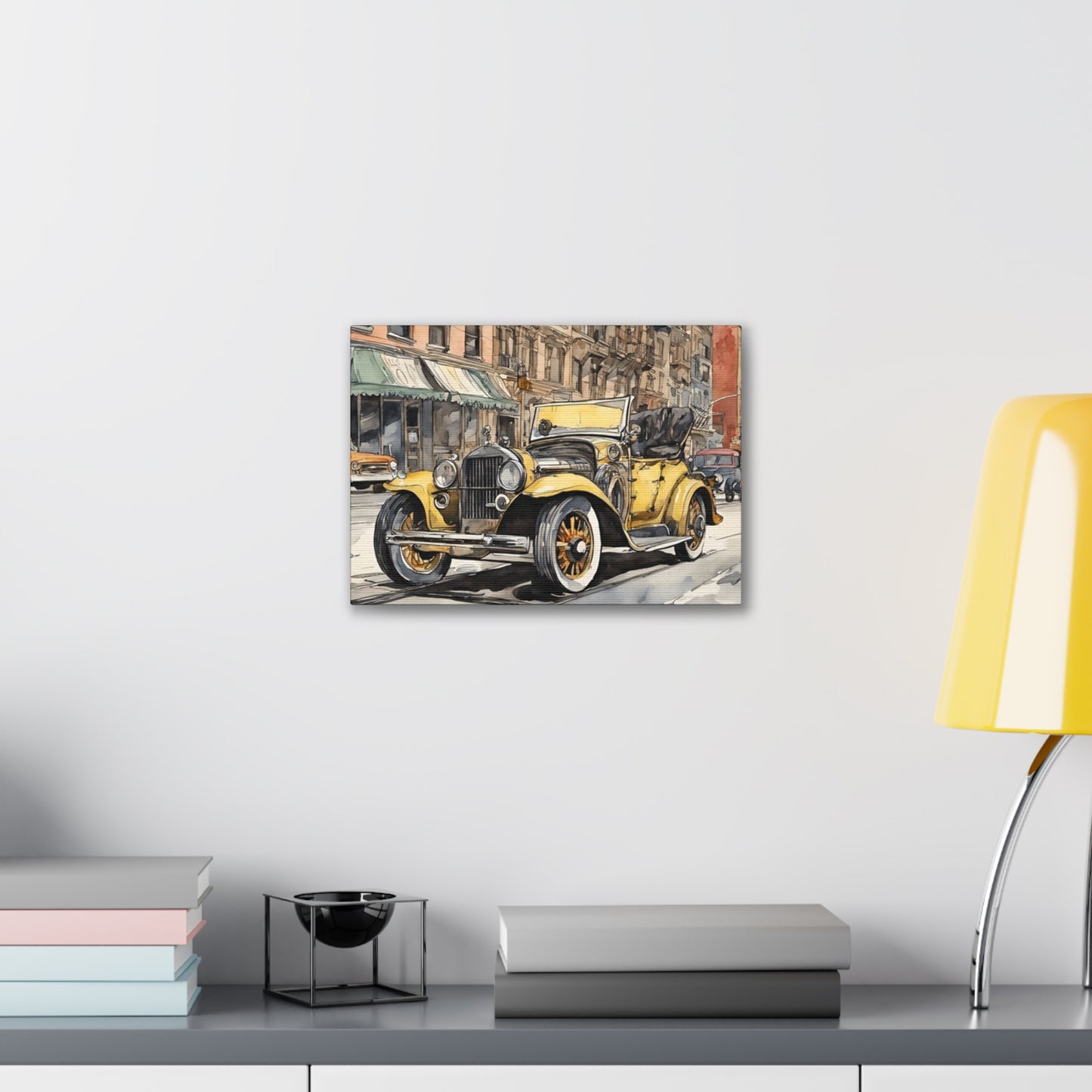 Antique Car - Canvas Stretched, 0.75" - Father's Day