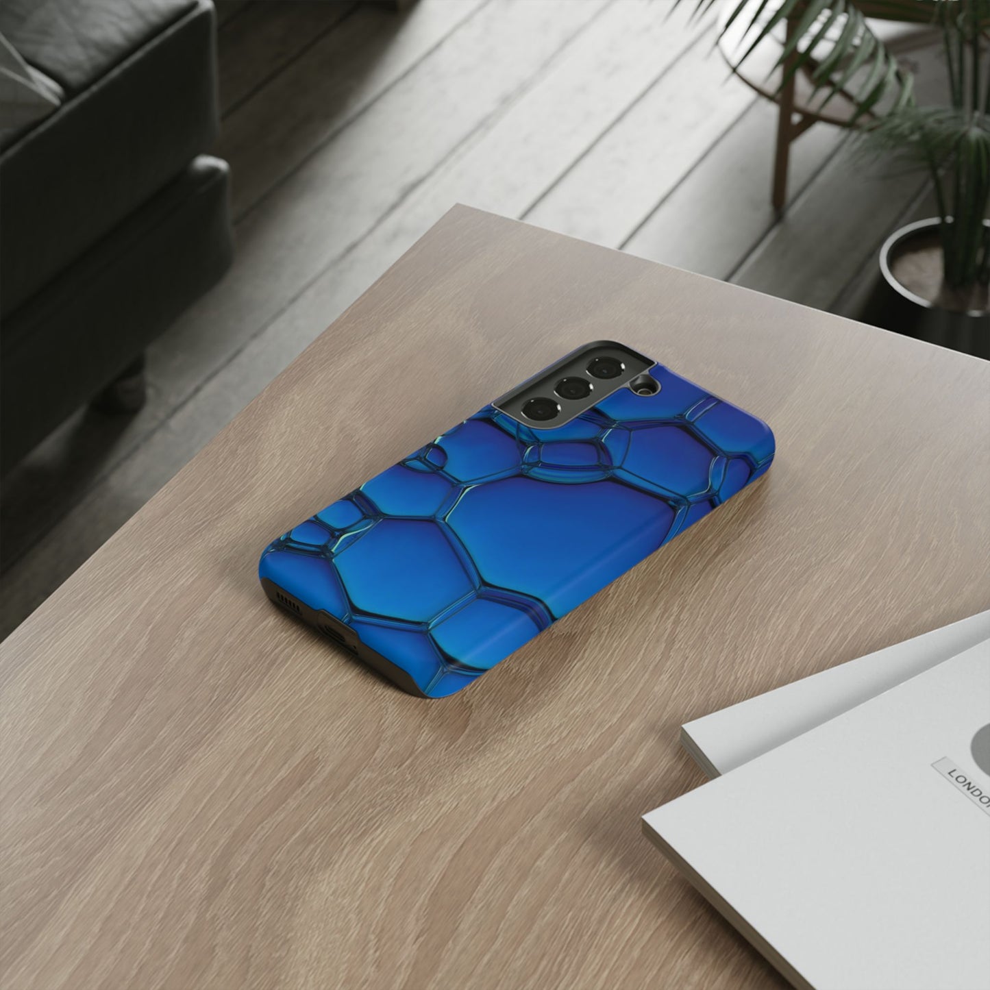 Blue Bubbles - Tough Cases - Whimsical Phone Cases