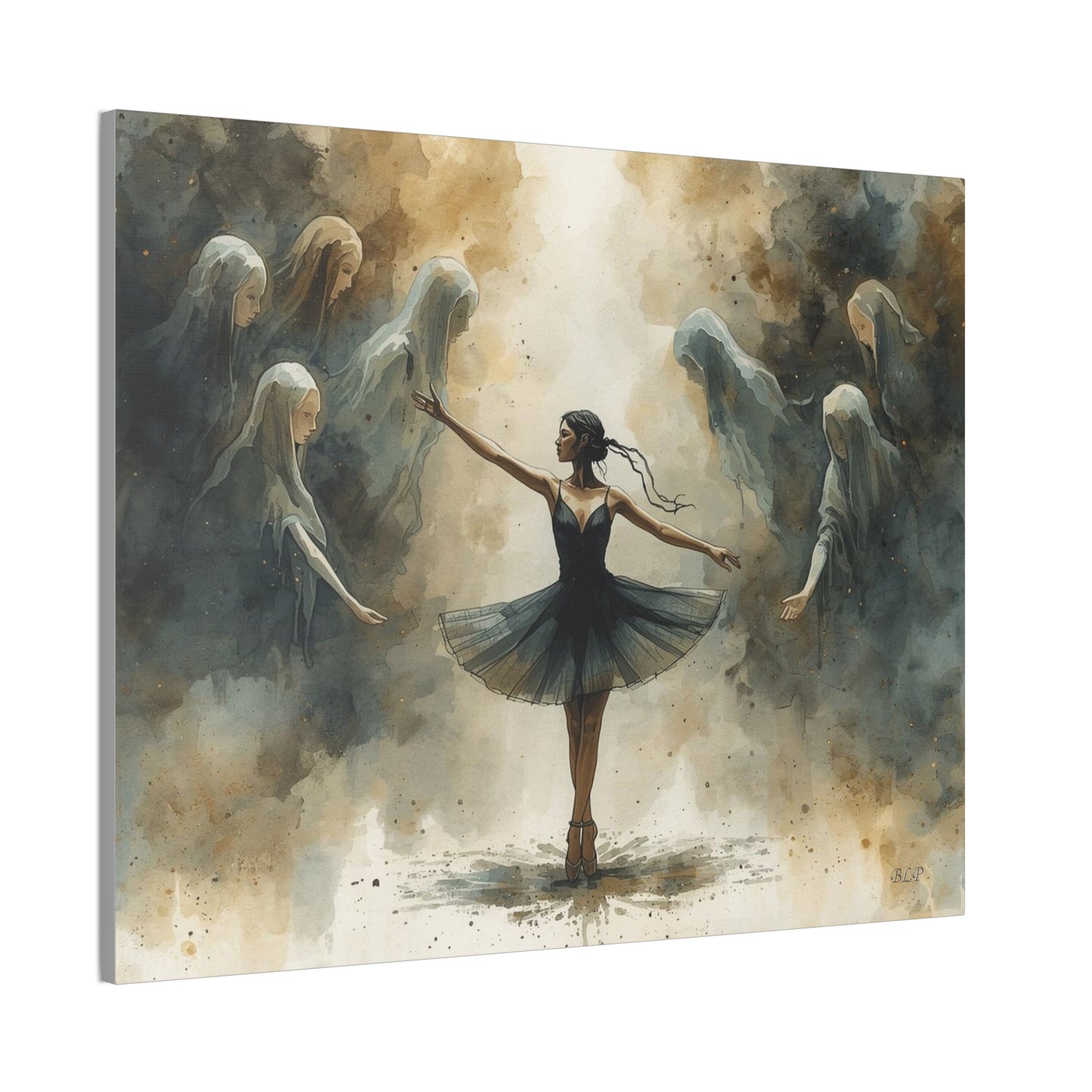 Haunted Ballerina - Canvas Stretched, 0.75" - Wall Art 2026 - Individuals