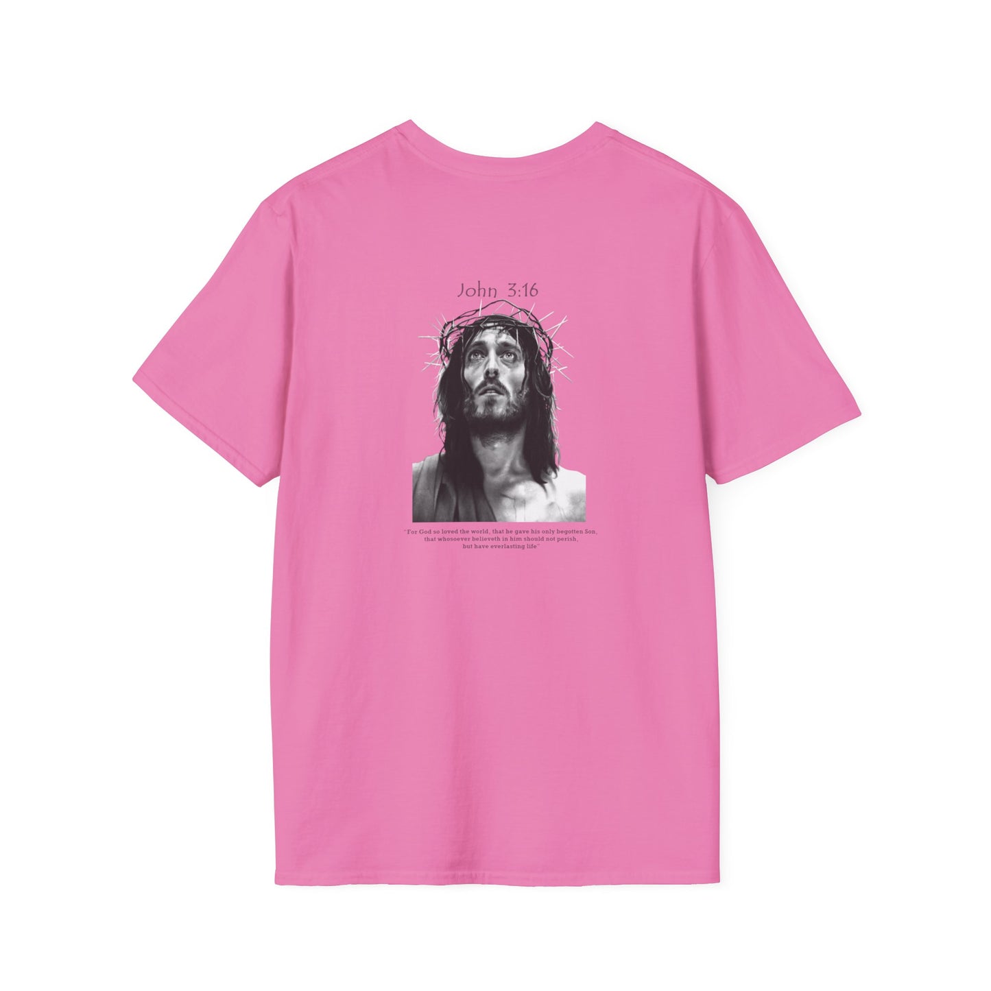 John 3:16 - Unisex Softstyle T-Shirt