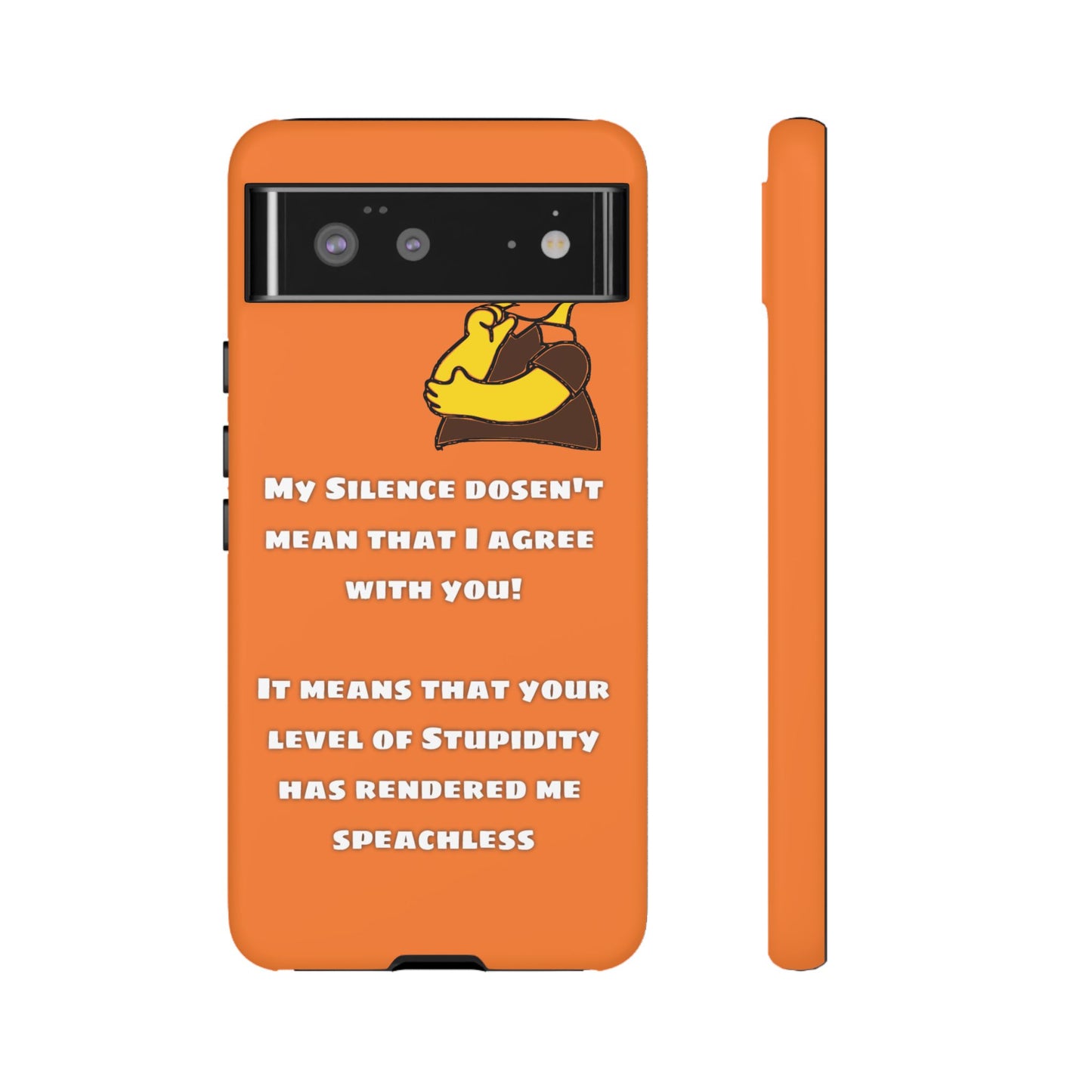 My Silence - Tough Cases - Whimsical Phone Cases