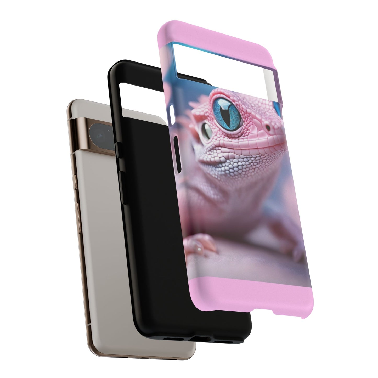 Pink Lizard - Whimsical Phone Cases