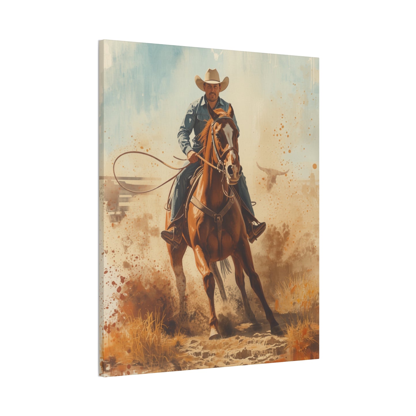 Cutting - Canvas Stretched, 0.75"