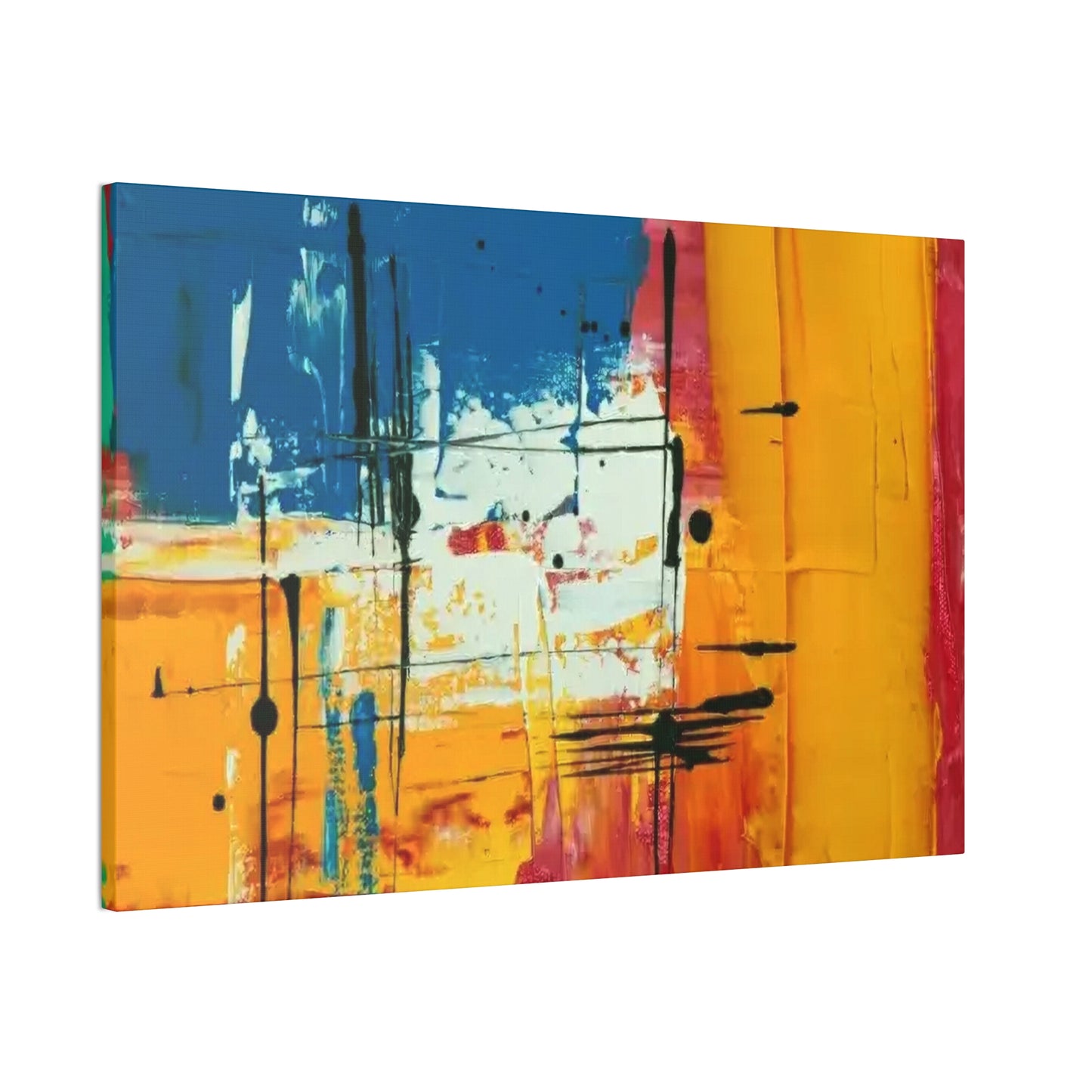 Beautiful Abstract Colors - Canvas Stretched, 0.75"