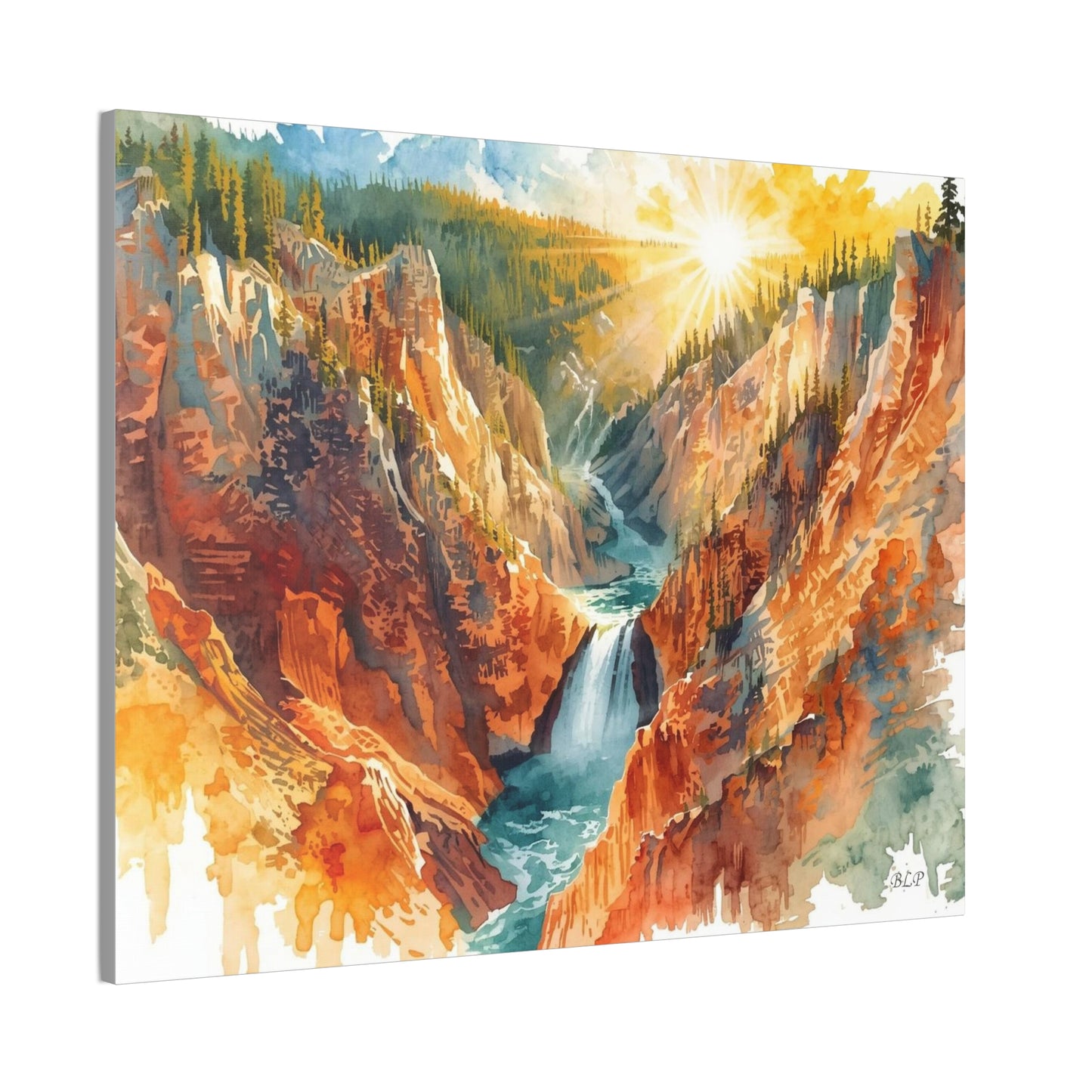 River Canyon - Canvas Stretched, 0.75" - Wall Art 2026 - Scenes
