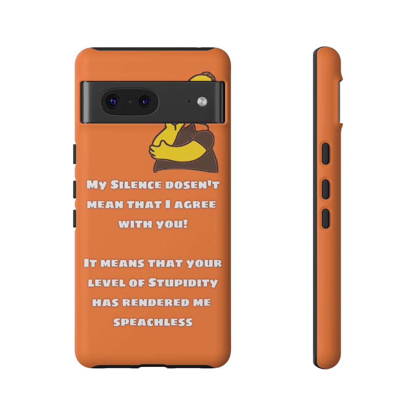 My Silence - Tough Cases - Whimsical Phone Cases