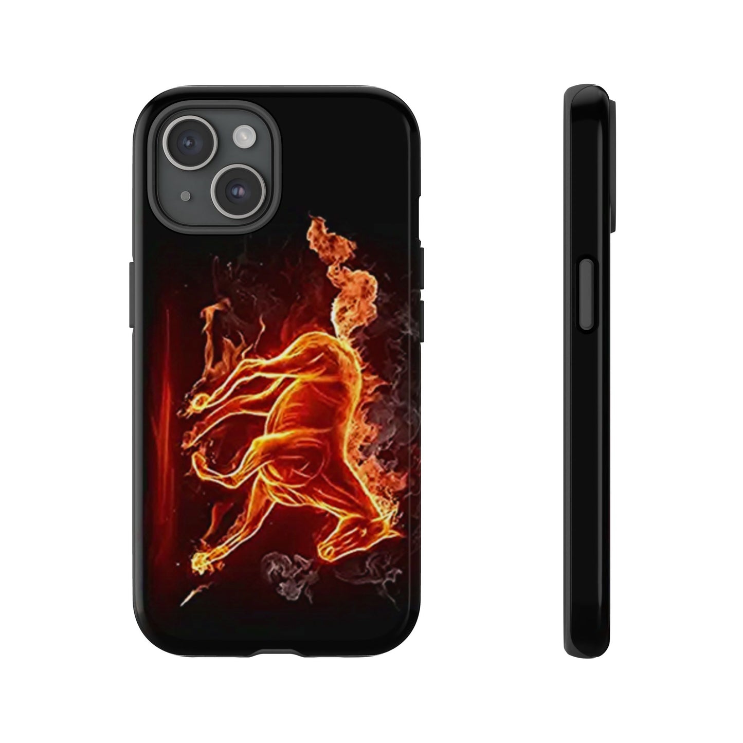 Burning Horse - Whimsical Phone Cases