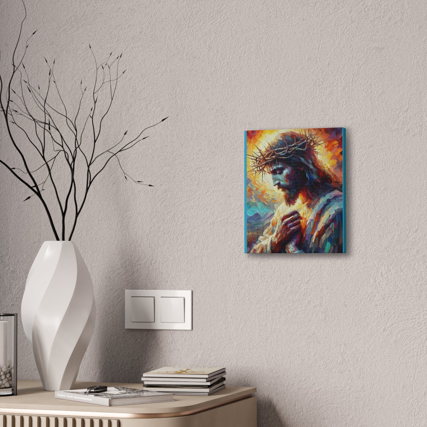 Crown of Thorns - Canvas Stretched, 0.75" - Easter