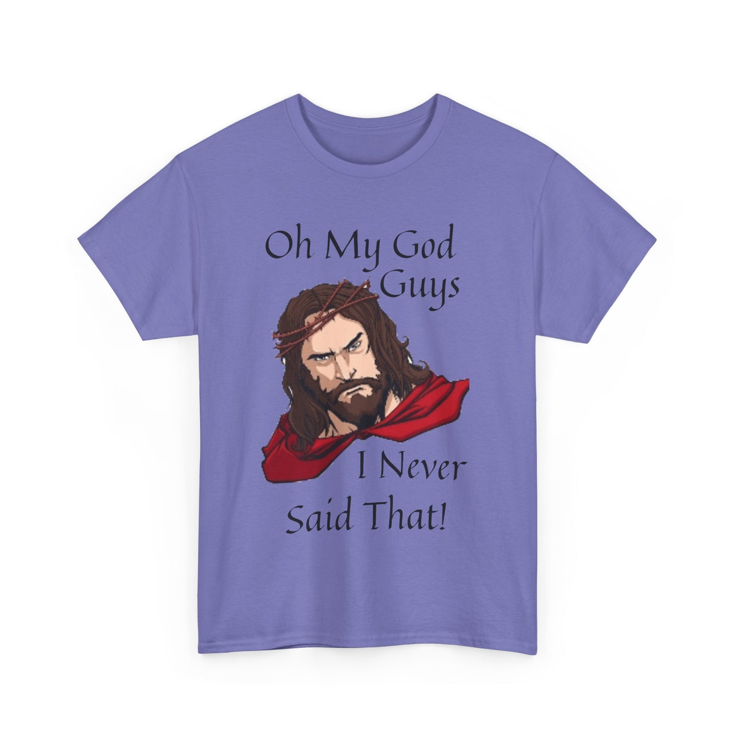 Oh My God - Unisex Heavy Cotton Tee - T-Shirts - Religious