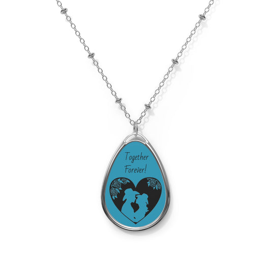 Together Forever - Oval Necklace - Mother's Day - Jewelry