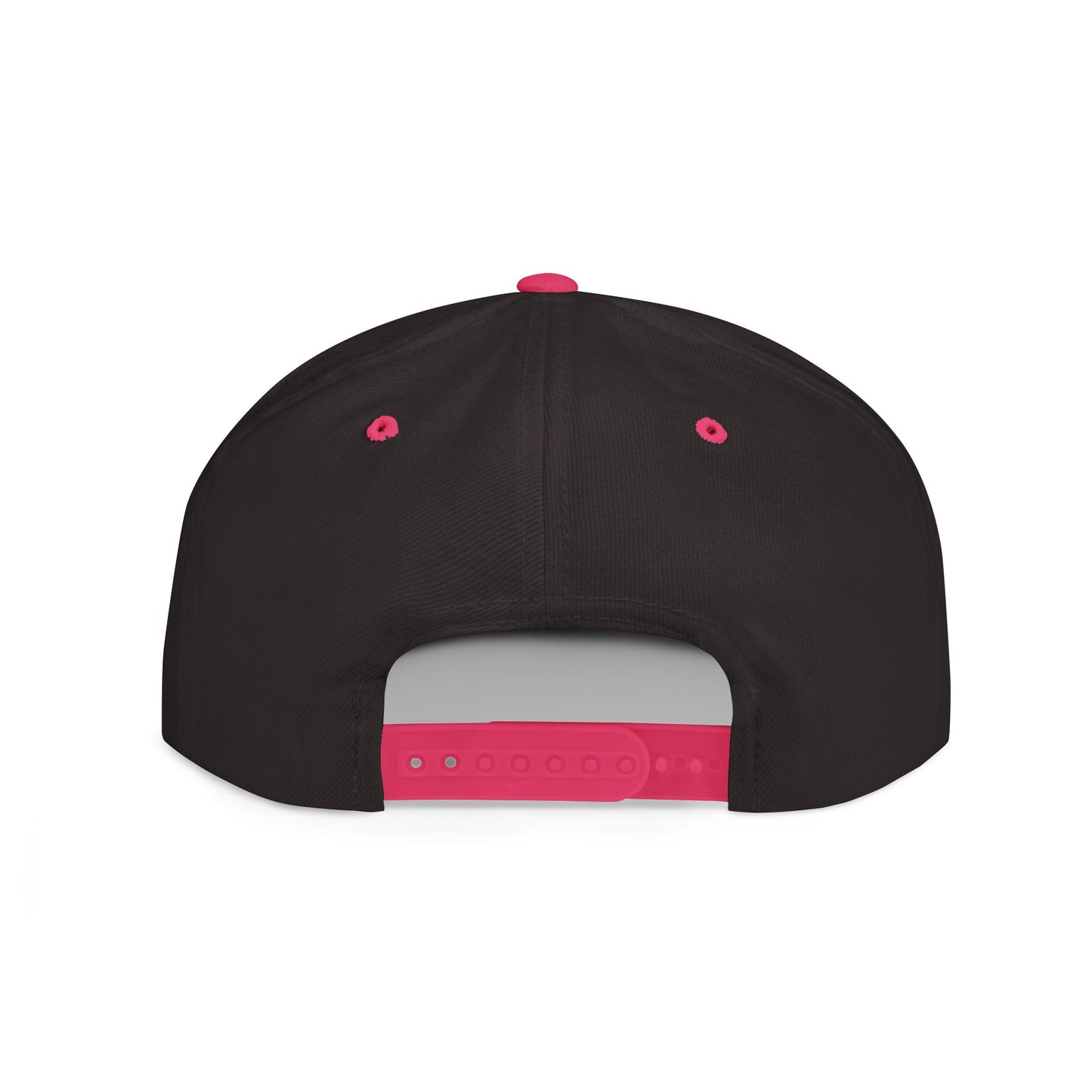 The Lord is My Shepherd - Pink - Embroidered - Flat Bill Snapback - Base Ball Cap - Easter - Mother's Day - Father's Day