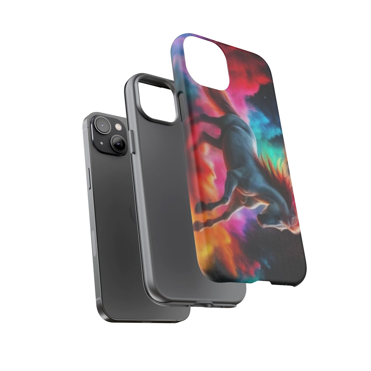 Colorful Horse - Tough Whimsical Phone Cases