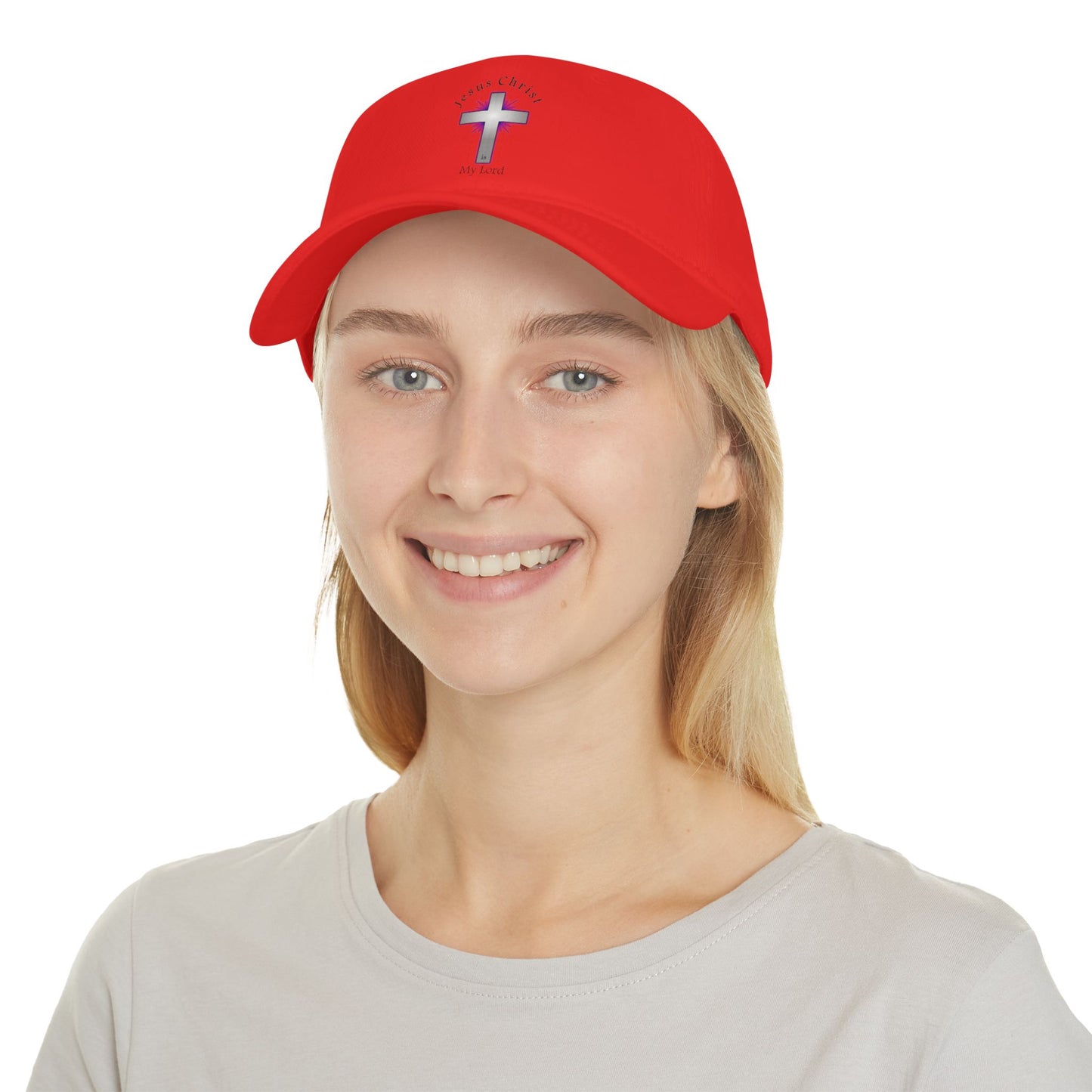 Jesus Christ is my Lord - Low Profile Baseball Cap - Easter - Mother's Day - Father's Day - Easter 1