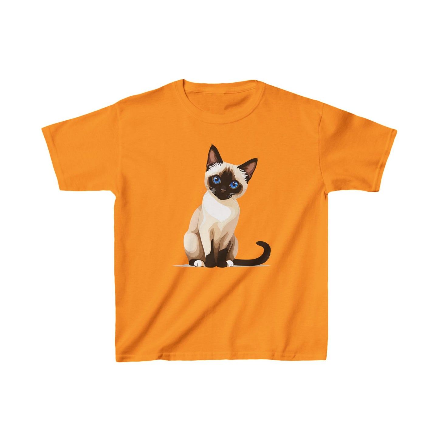 Kids - Siamese Cat - Heavy Cotton™ T-Shirts