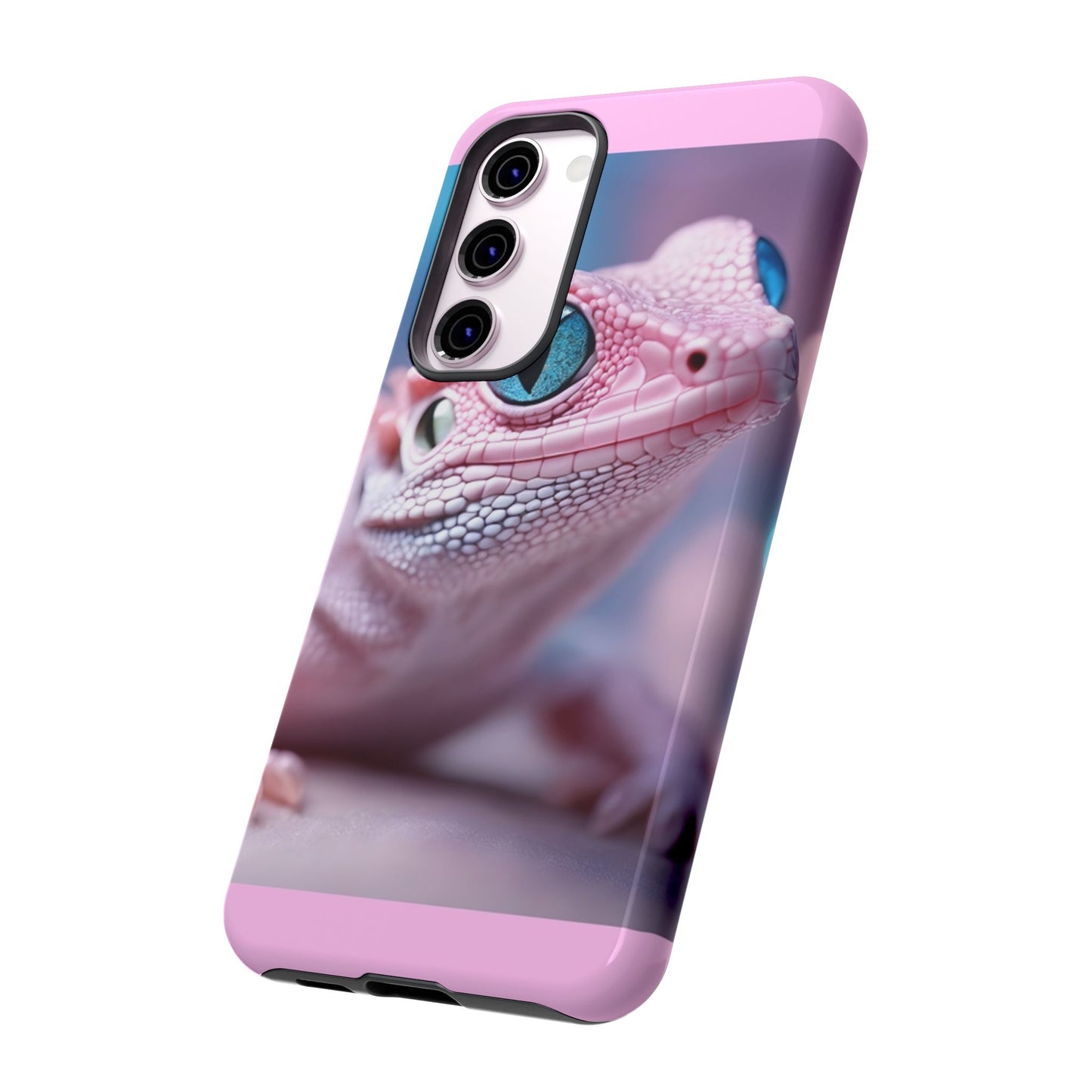 Pink Lizard - Whimsical Phone Cases