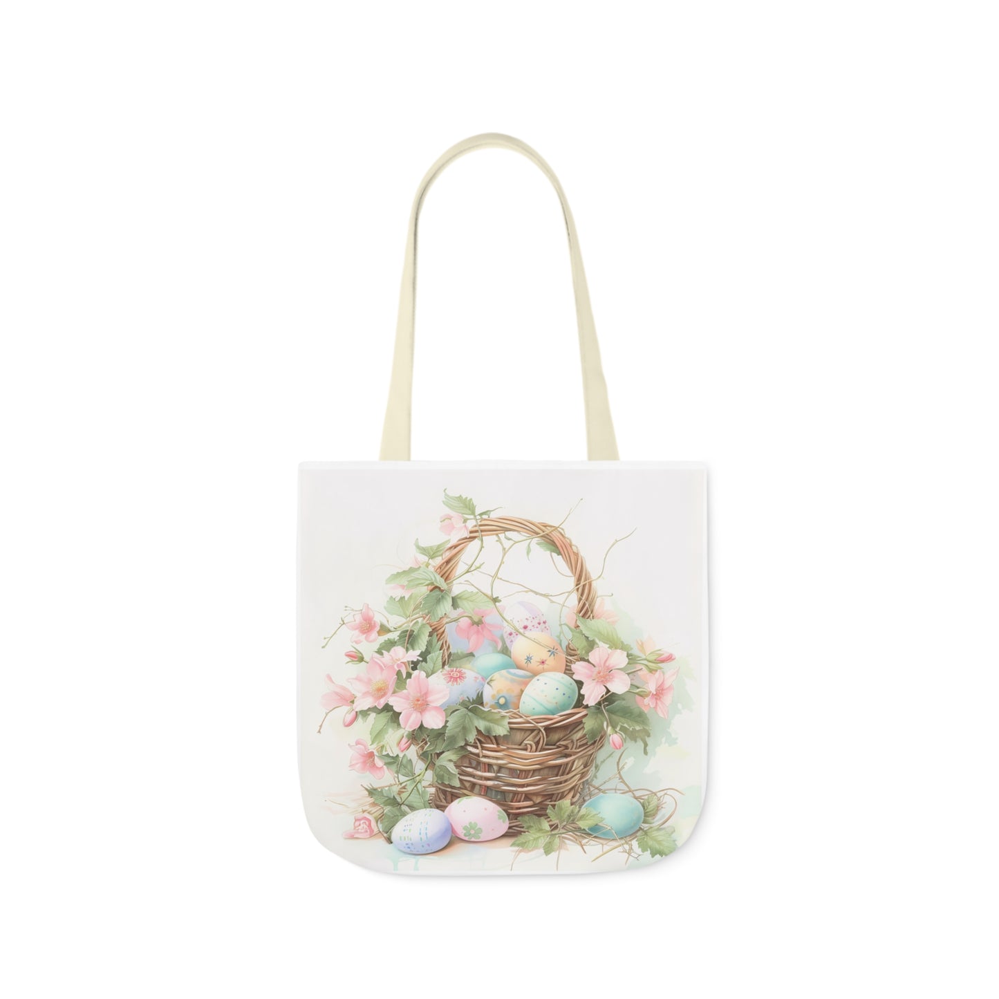 Easter - Canvas Tote Bag, 5-Color Straps - Easter