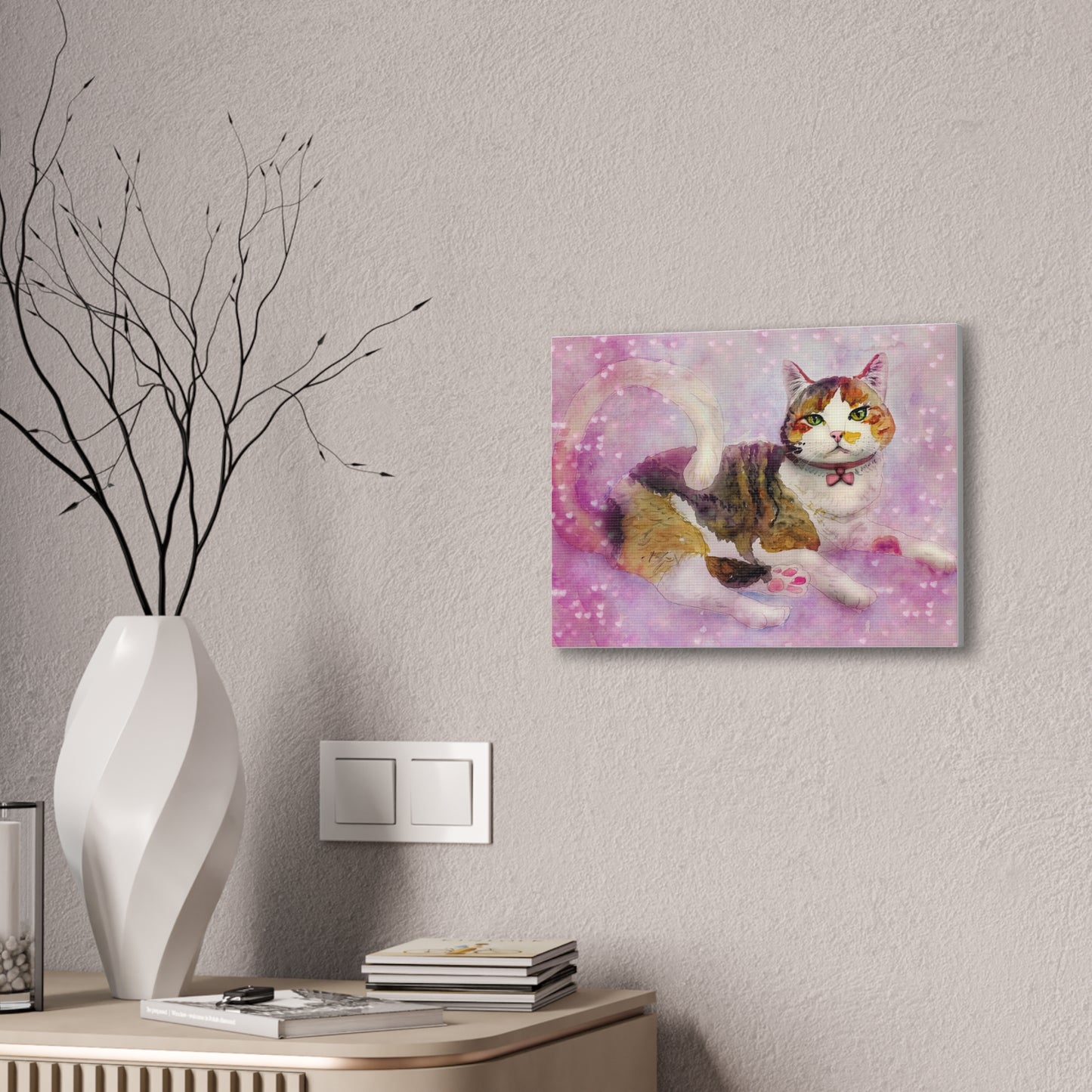 Pretty Kitty - Canvas Stretched, 0.75"