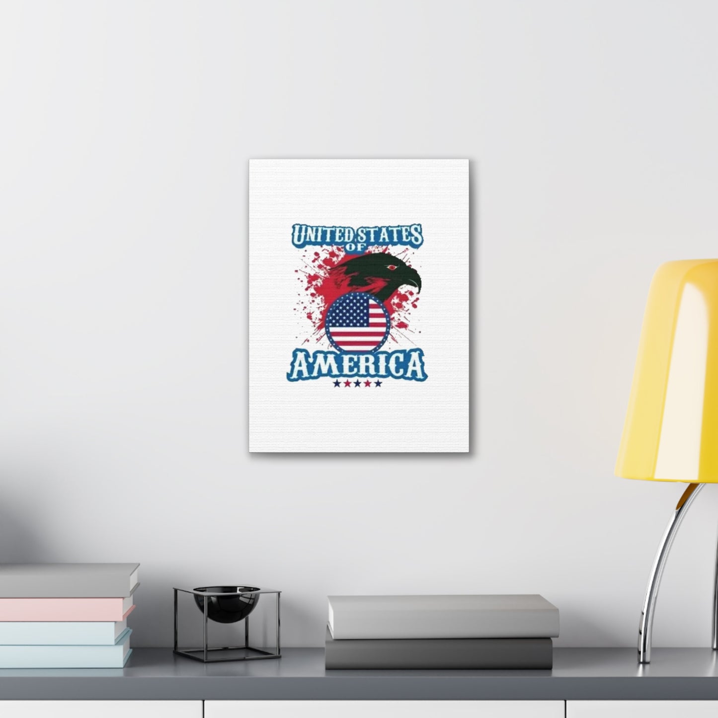 United States of America - Canvas Stretched, 0.75"