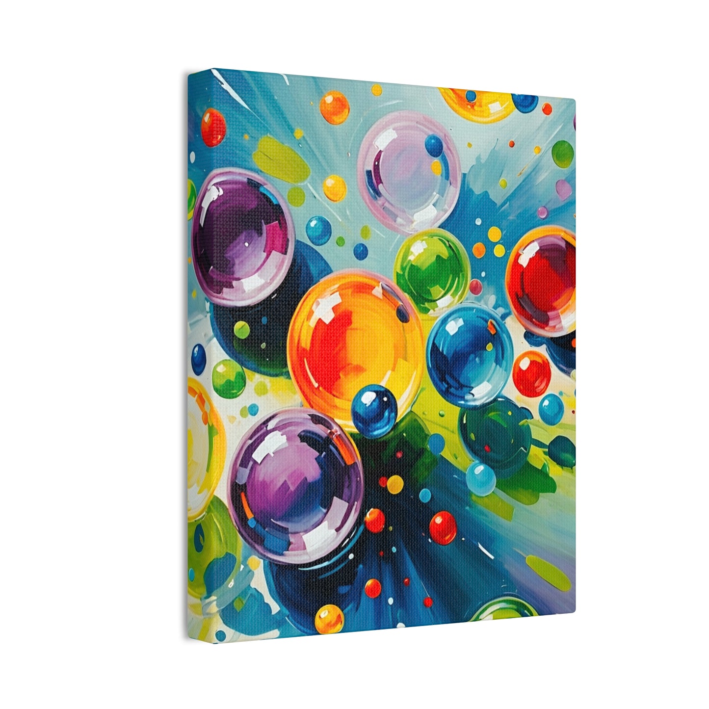 Colored Balls - Canvas Stretched, 0.75"