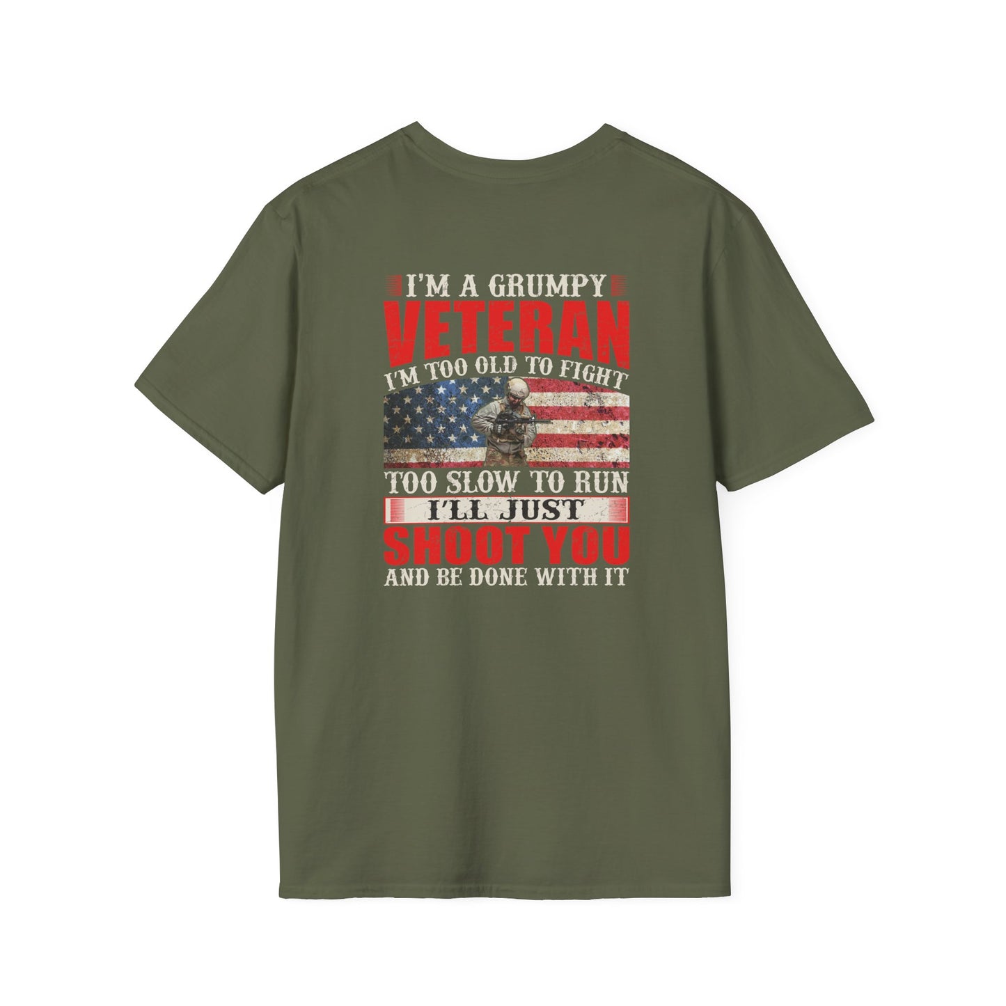 Military - Veteran - Unisex Softstyle T-Shirt