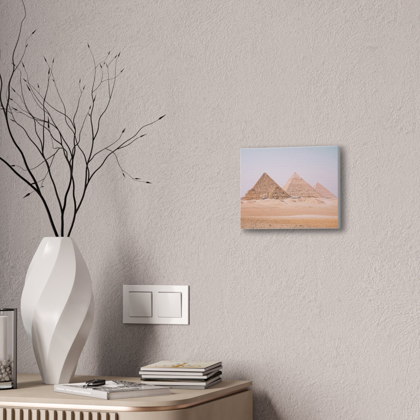 Pyramids - Canvas Stretched, 0.75"