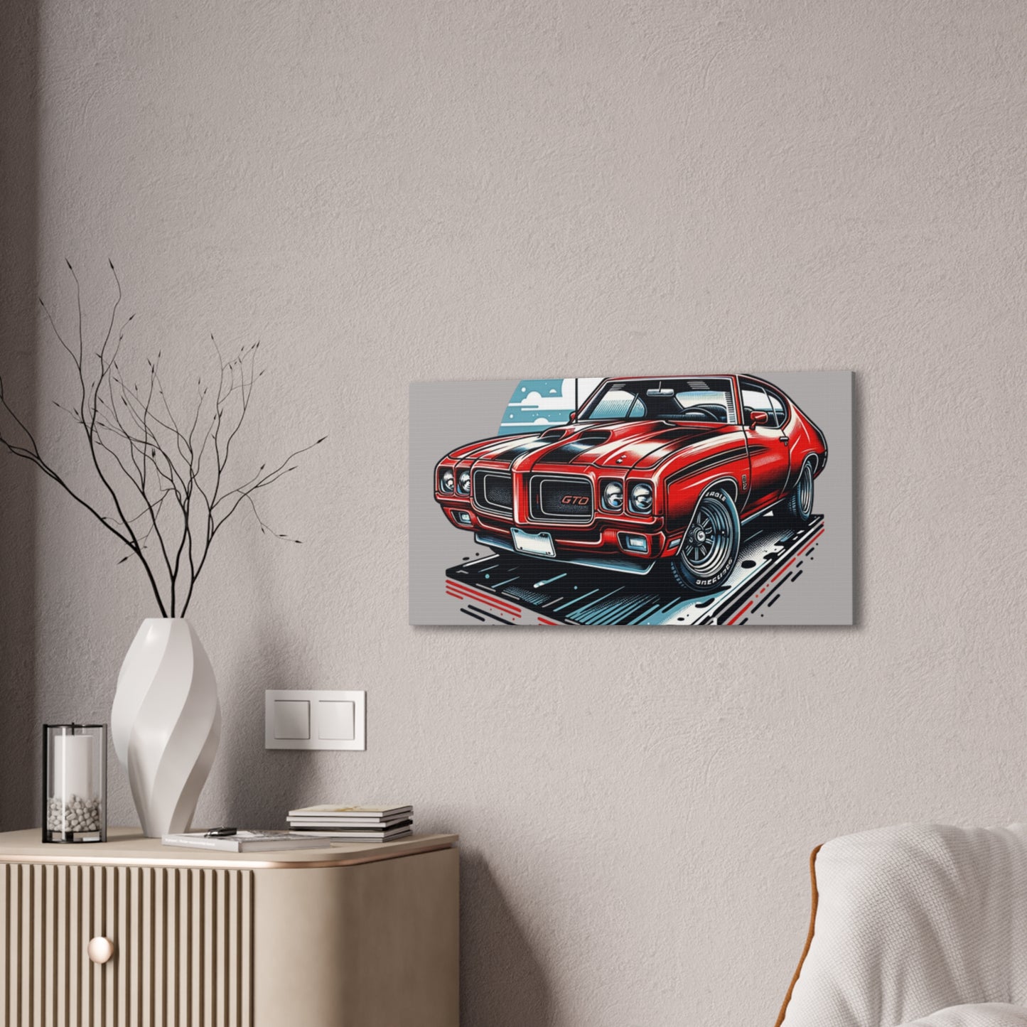 GTO - Canvas Stretched, 0.75" - Father's Day