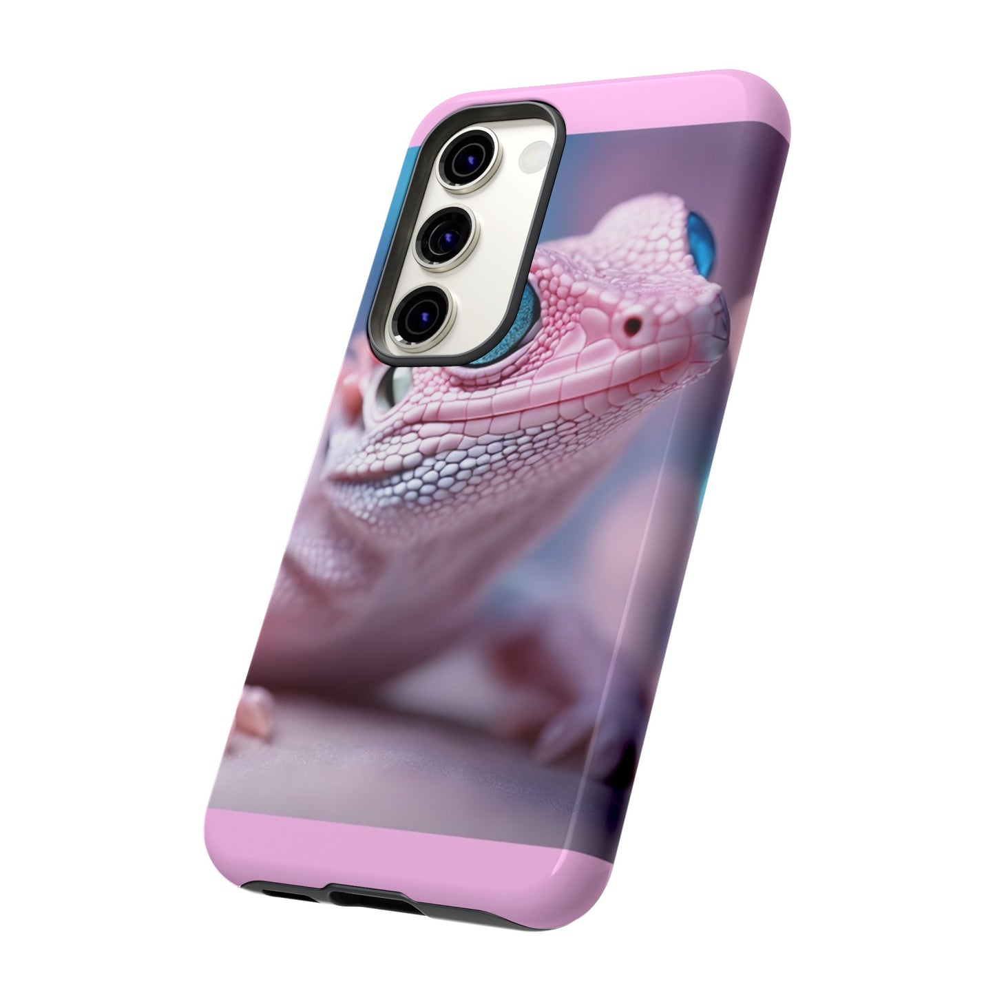 Pink Lizard - Whimsical Phone Cases