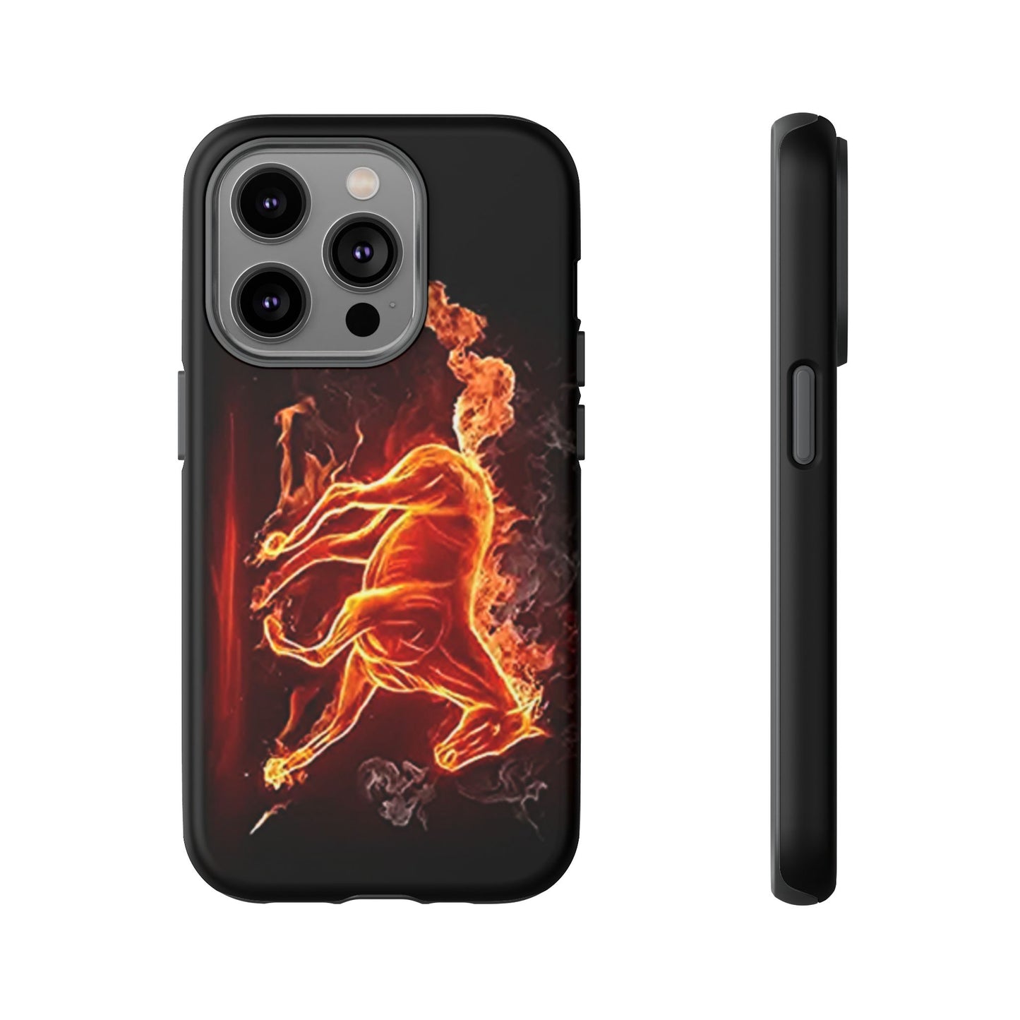 Burning Horse - Whimsical Phone Cases