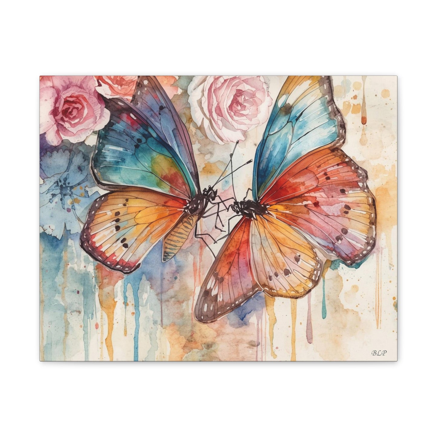 Butterflies - Canvas Stretched, 0.75" - 2026 Wall Art - Animals