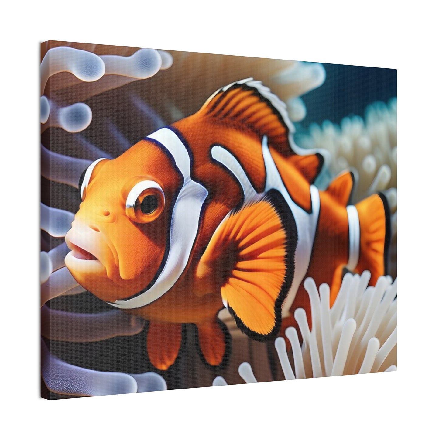 Clown Fish - Canvas Stretched, 0.75"