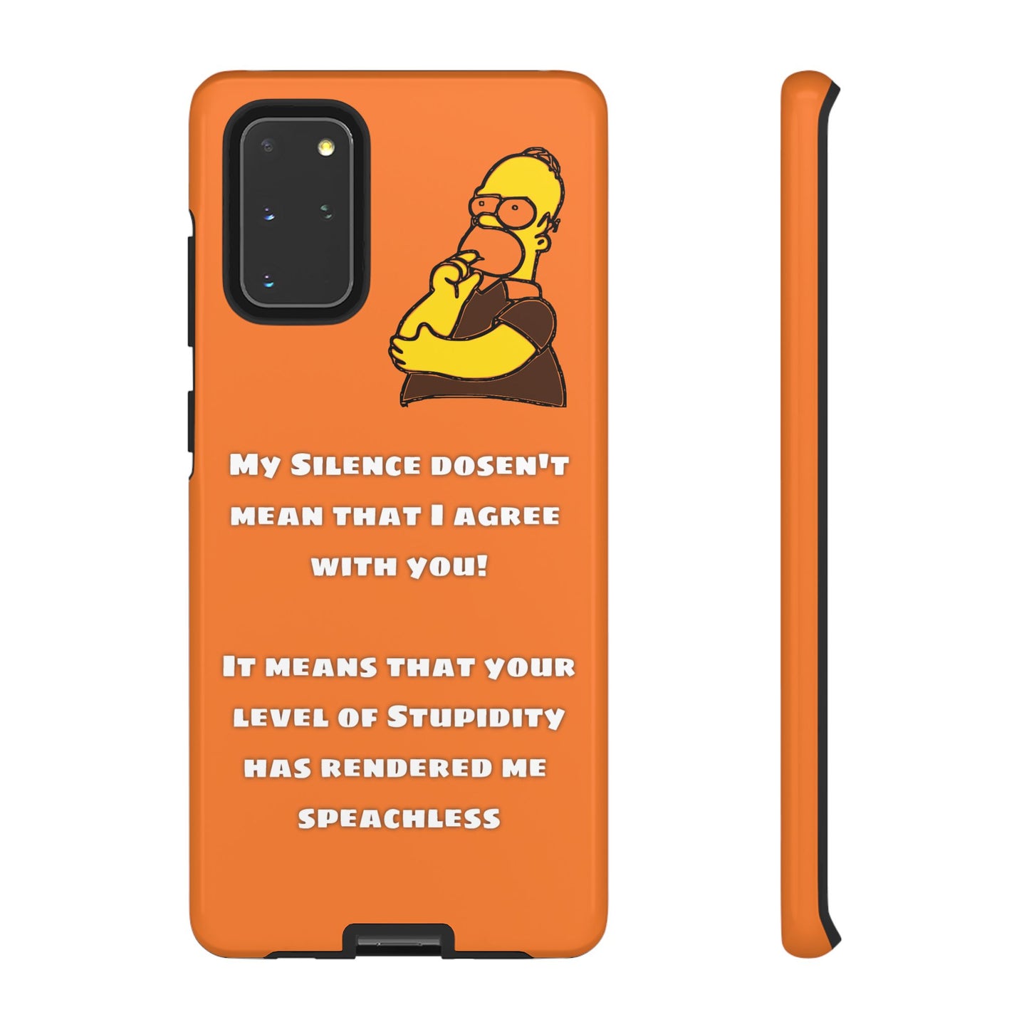 My Silence - Tough Cases - Whimsical Phone Cases