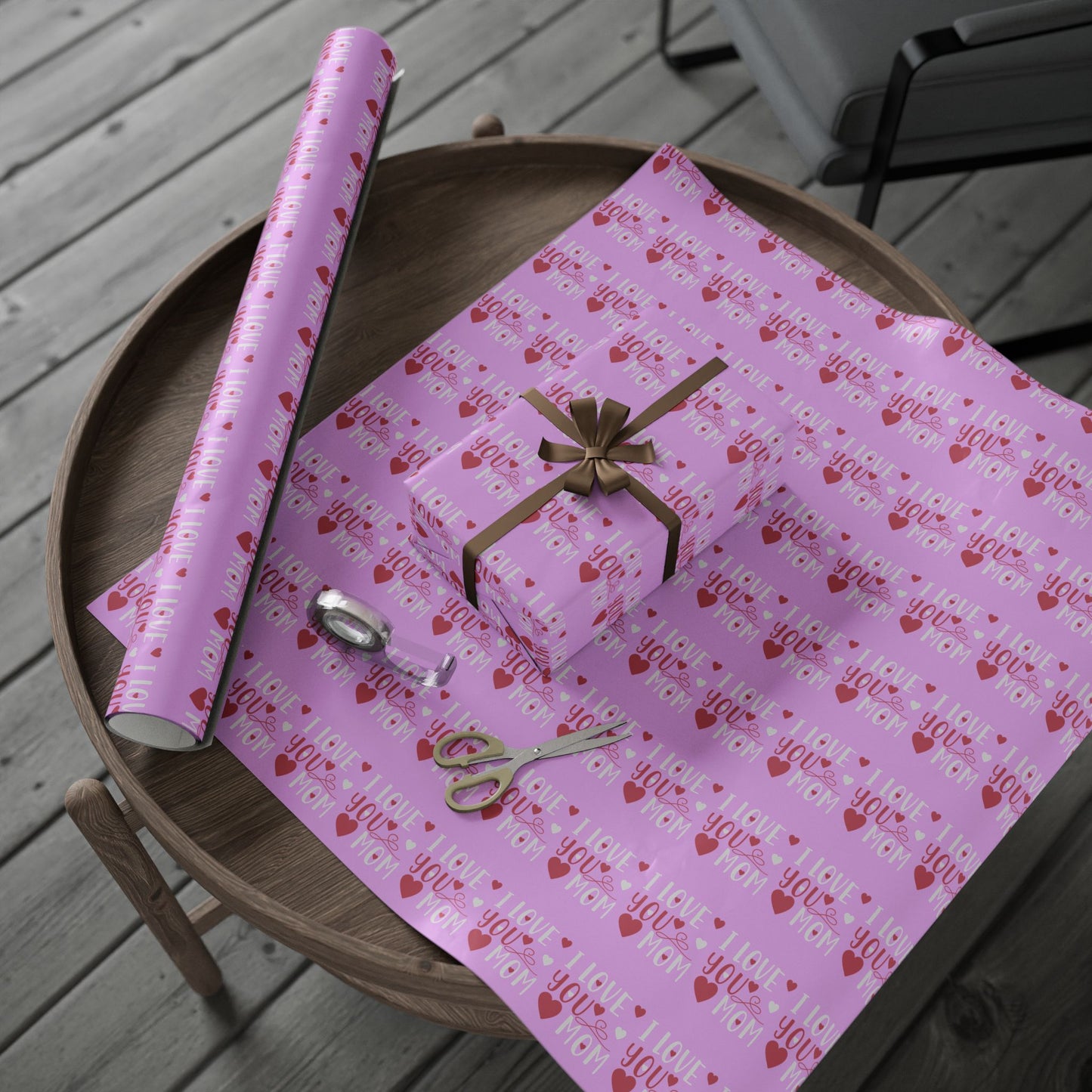 I Love You Mom - Wrapping Papers