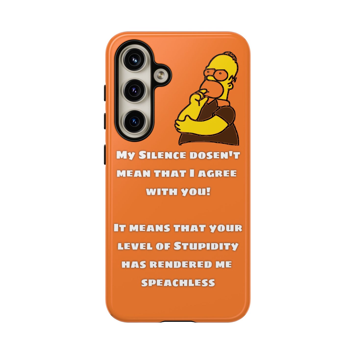 My Silence - Tough Cases - Whimsical Phone Cases